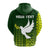 Custom Tailevu Rugby Fiji Hoodie Go Green LT4 - Polynesian Pride