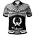 Pohnpei Polo Shirt Polynesian Tattoo White Version Unisex White - Polynesian Pride