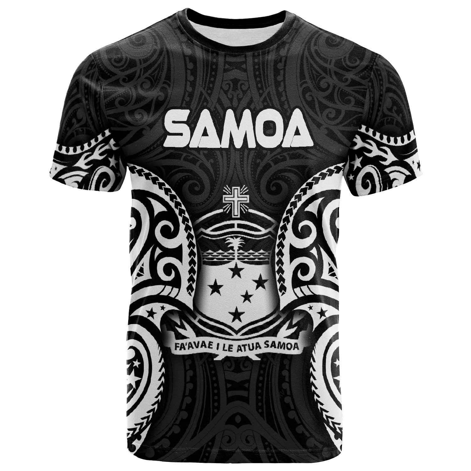 Samoa Polynesian T Shirt Samoa Spirit White Unisex White - Polynesian Pride