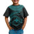 Papua New Guinea Polynesian T Shirt Papua New Guinea Waves (Turquoise) - Polynesian Pride