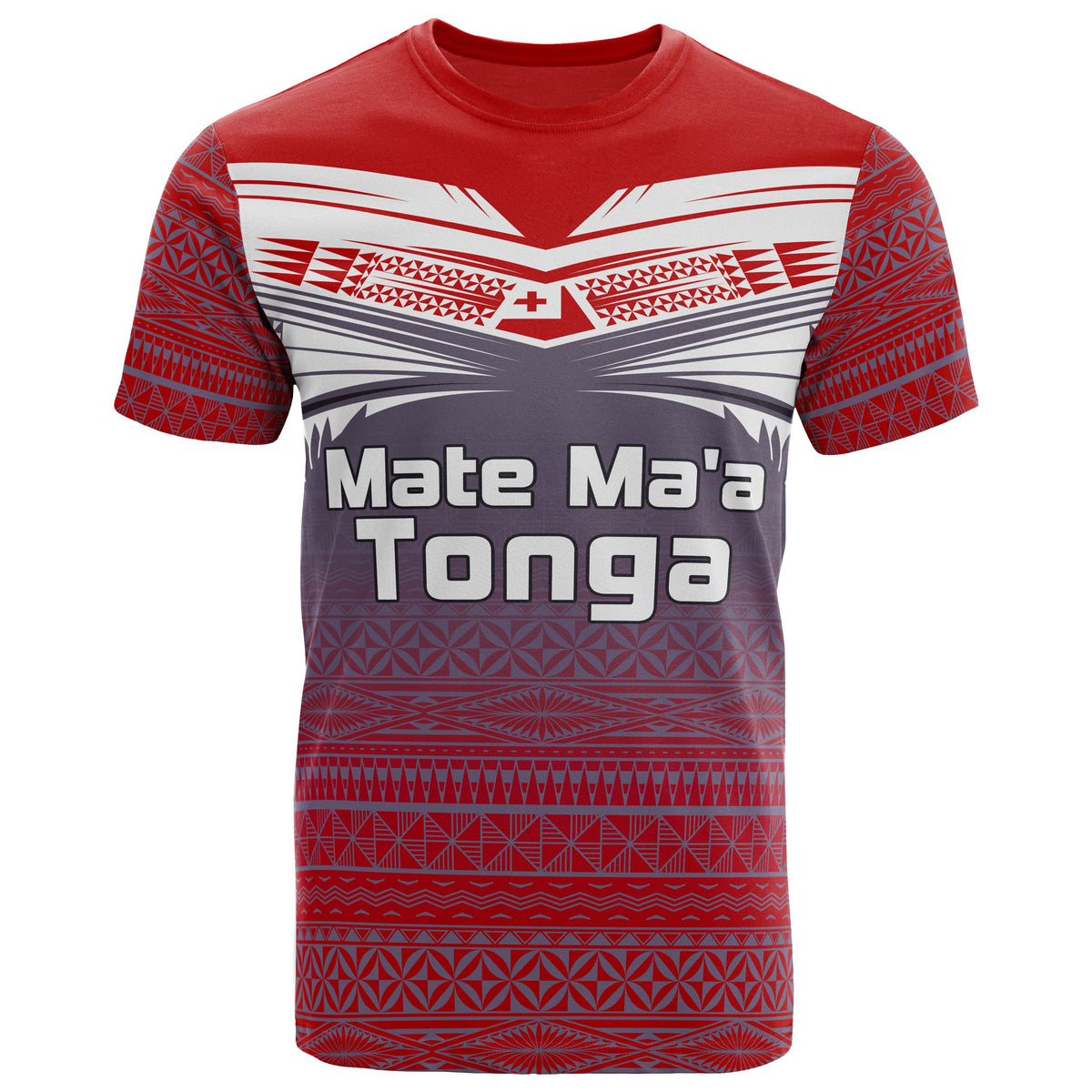 Tonga Polynesian T Shirt White Tattoo Unisex Art - Polynesian Pride