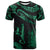 New Caledonia Polynesian T Shirt Poly Tattoo Green Version Unisex Art - Polynesian Pride