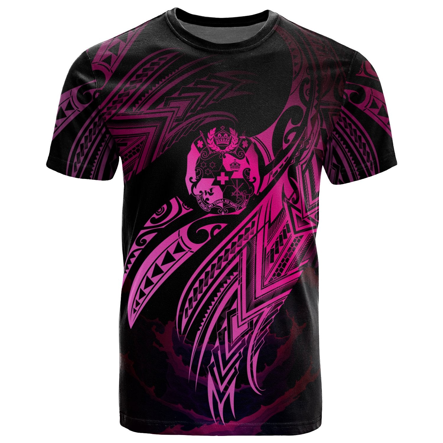 Tonga Polynesian T Shirt Tonga Legend Pink Version Unisex Pink - Polynesian Pride