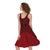 Polynesian Red Midi Dress LT9 - Polynesian Pride