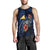 Tokelau Polynesian Men Tank Top - Blue Turtle Hibiscus - Polynesian Pride