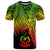 Vanuatu Polynesian T Shirt Tribal Wave Tattoo Reggae Unisex Reggae - Polynesian Pride