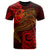 Yap T Shirt Red Shark Polynesian Tattoo Unisex Red - Polynesian Pride