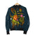 Tuvalu Polynesian Personalised Men's Bomber Jacket - Legend of Tuvalu (Blue) - Polynesian Pride