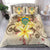 Tuvalu Polynesian Bedding Set - Summer Tropical White - Polynesian Pride