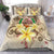 Pohnpei Micronesia Bedding Set - Summer Tropical White - Polynesian Pride