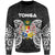 Tonga Polynesian Sweater - Spirit Style White Unisex White - Polynesian Pride