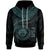 Federated States of Micronesia Polynesian Hoodie FSM Waves (Turquoise) Unisex Turquoise - Polynesian Pride