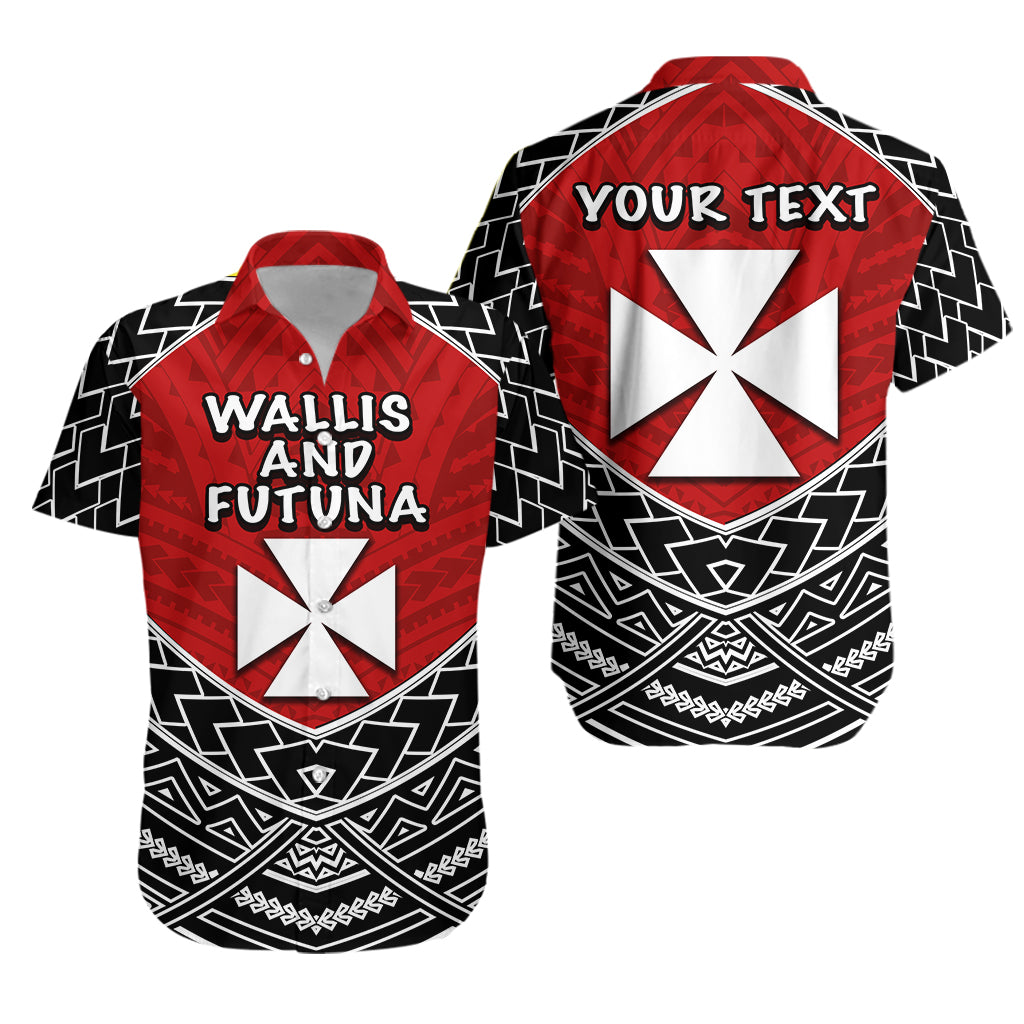 (Custom Personalised) Wallis And Futuna Hawaiian Shirt - Polynesian Tattoo - LT20 Unisex Blue - Polynesian Pride