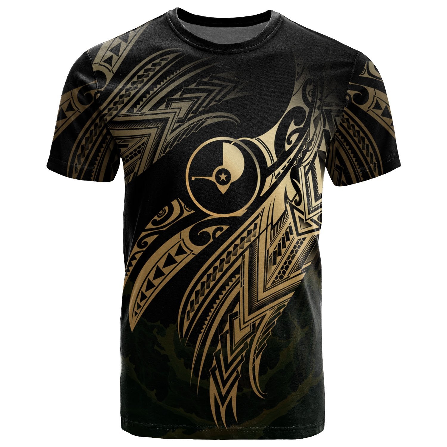 Yap Micronesia T Shirt Micronesia Legend Gold Version Unisex Art - Polynesian Pride