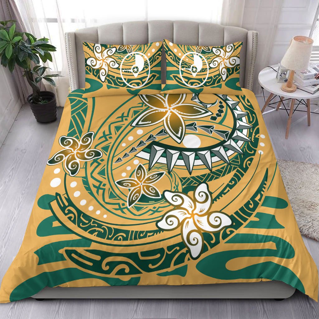 Yap Bedding Set - Spring style yellow - Polynesian Pride