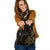 Kanaka Shoulder Handbag - Polynesian Pattern Style Gold Color One Size Gold - Polynesian Pride