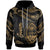 Guam Hoodie Polynesian Tattoo Gold Version Unisex Gold - Polynesian Pride