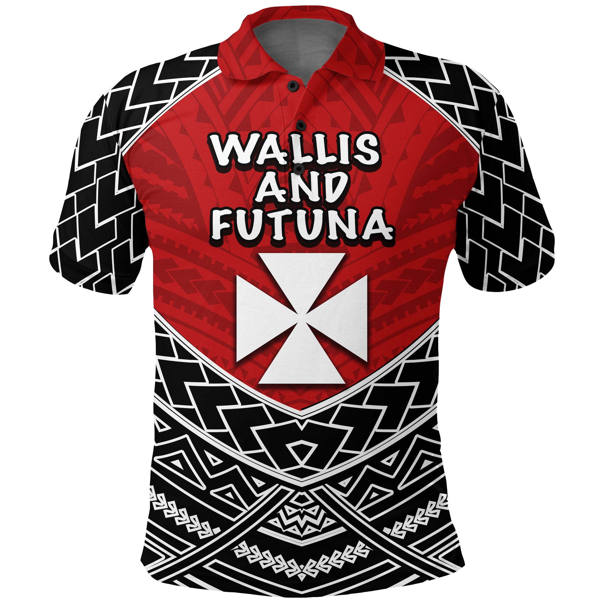 Custom Wallis and Futuna Polo Shirt Polynesian Tattoo LT20 Unisex Green - Polynesian Pride