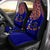 (Custom Personalised) Papua New Guinea New Ireland Pride Car Seat Covers - LT12 Universal Fit Blue - Polynesian Pride