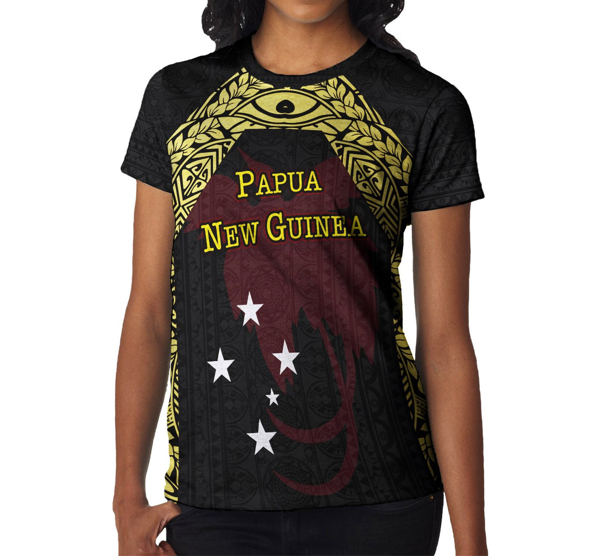 Papua New Guinea T Shirt Erudite Eye - Polynesian Pride
