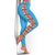 Fiji Polynesian Legging - Coat Of Arm Linked Style Blue - Polynesian Pride