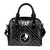 Yap Shoulder Handbag - Yap Seal With Polynesian Tattoo Style - Polynesian Pride