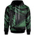 Tokelau Hoodie Polynesian Tattoo Green Version Unisex Green - Polynesian Pride