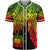 Samoa Polynesian Baseball Shirt - Tribal Wave Tattoo Reggae Unisex Reggae - Polynesian Pride