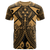 Kosrae Custom T Shirts Gold Seal with Polynesian Tattoo Unisex Art - Polynesian Pride