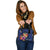 Tonga Polynesian Shoulder Handbag - Floral With Seal Blue - Polynesian Pride