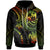 Tonga Custom Hoodie Reggae Turtle Unisex Reggae - Polynesian Pride