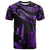 New Caledonia Polynesian T Shirt Poly Tattoo Purple Version Unisex Purple - Polynesian Pride