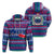 Samoa Christmas Hoodie Ugly Christmas LT12 Unisex Blue - Polynesian Pride