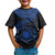 Nauru Polynesian T Shirt Nauru Waves (Blue) - Polynesian Pride