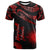 Marshall Islands Polynesian T Shirt Poly Tattoo Red Version Unisex Red - Polynesian Pride