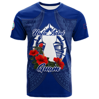 Hafa Adai Guam Legend T Shirt LT12 Unisex Blue - Polynesian Pride