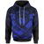 Hawaii Hoodie Blue Seal Polynesian Patterns Unisex Blue - Polynesian Pride