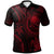 Marshall Islands Custom Polo Shirt Red Turtle Unisex Red - Polynesian Pride