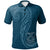 Kiribati Polo Shirt Polynesian Style Unisex Blue - Polynesian Pride