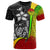 Tahiti Polynesian T Shirt Reggae Turtle with Hook Unisex Reggae - Polynesian Pride