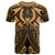 Pohnpei Custom T Shirt Gold Seal with Polynesian Tattoo Unisex Art - Polynesian Pride