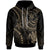 Niue Custom Hoodie Gold Turtle Unisex Gold - Polynesian Pride