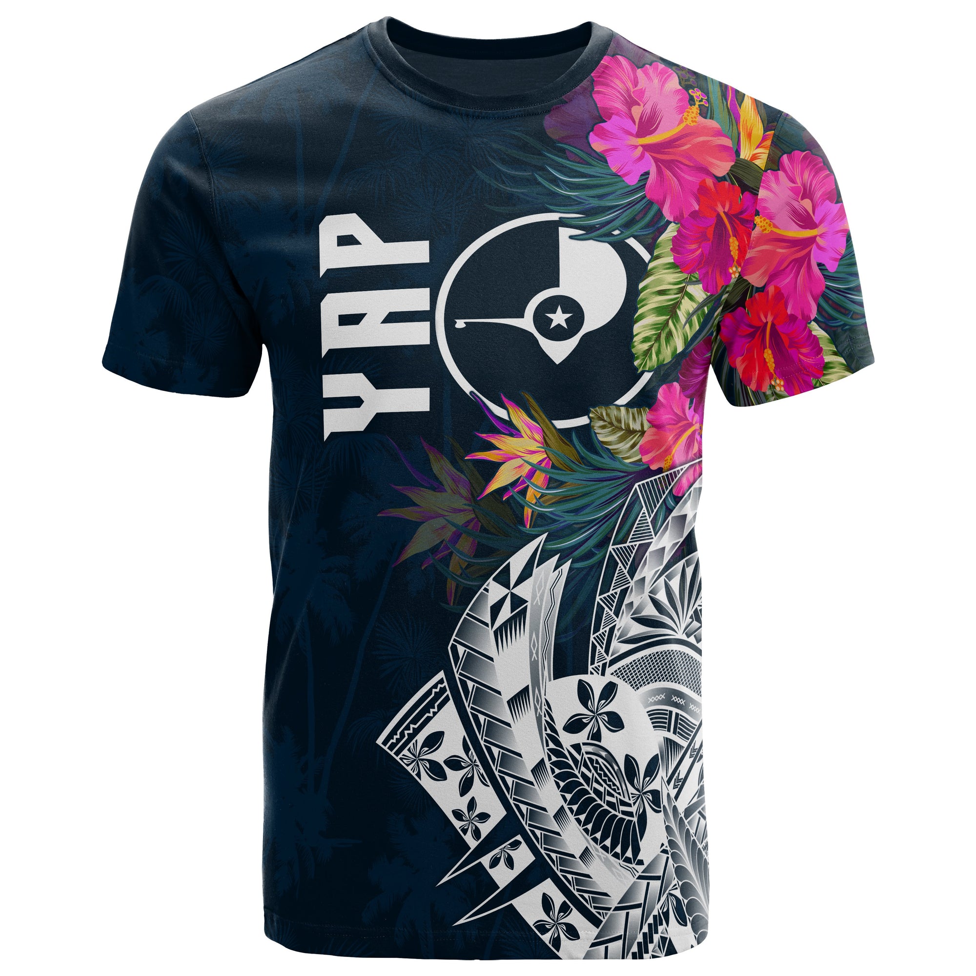 YAP T Shirt YAP Summer Vibes Unisex Blue - Polynesian Pride