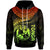 Tonga Polynesian Hoodie Tonga Waves (Reggae) Unisex Black - Polynesian Pride