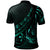 Papua Polo Shirt The Flow Of The Ocean Green - Polynesian Pride