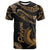 Pohnpei Micronesia T Shirt Poly Tattoo Gold Version Unisex Art - Polynesian Pride