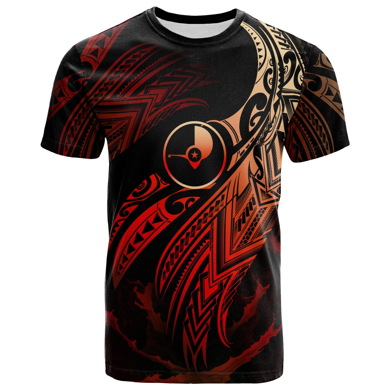 Yap Micronesia T Shirt Yap Legend Red Version Unisex Red - Polynesian Pride