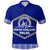 Tonga Tupou College Toloa Polo Shirt Ngatu Pattern LT12 Blue - Polynesian Pride