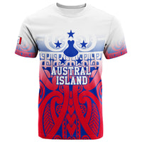 Austral Islands Tribal Tattoo T Shirt LT12 Unisex Red - Polynesian Pride