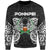 Pohnpei Polynesian Sweater - Spirit Style White Unisex White - Polynesian Pride